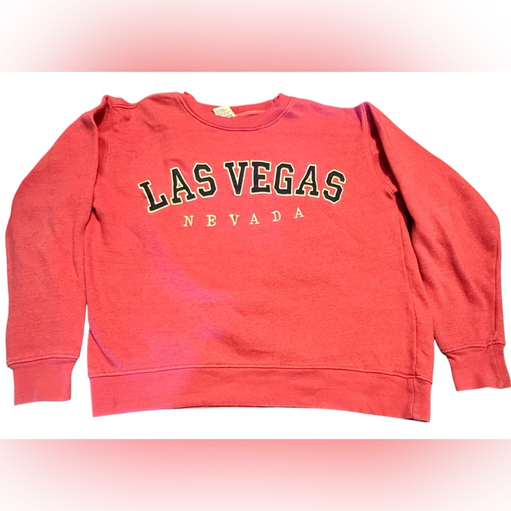 Women’s Las Vegas Nevada Graphic long sleeve sweatshirt - Pink